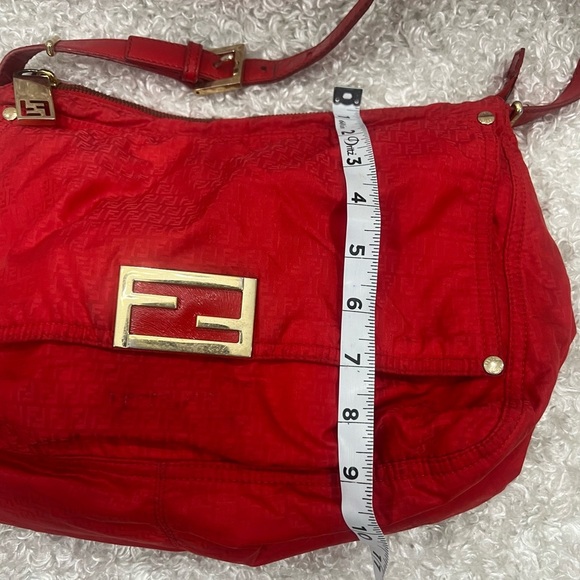 Fendi Nylon Zucchino Mama Baguette - Picture 8 of 16